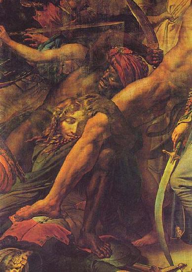 Die Revolte in Kairo, Detail, Girodet-Trioson, Anne-Louis